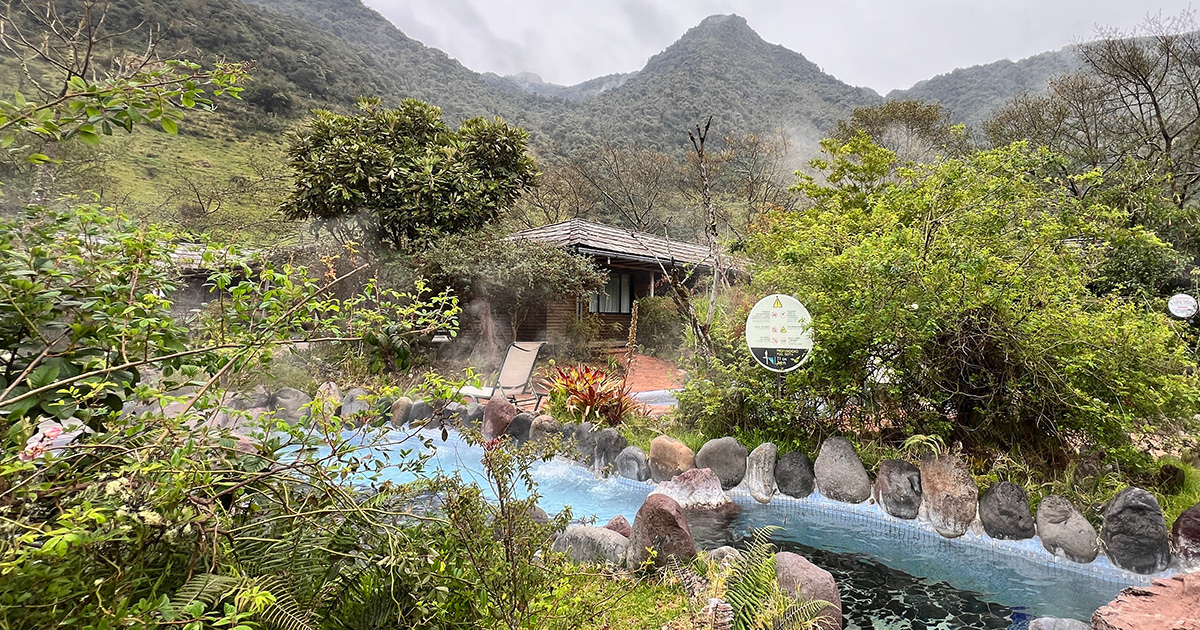  Termas de Papallacta, a thermal pool spa in the Andes
