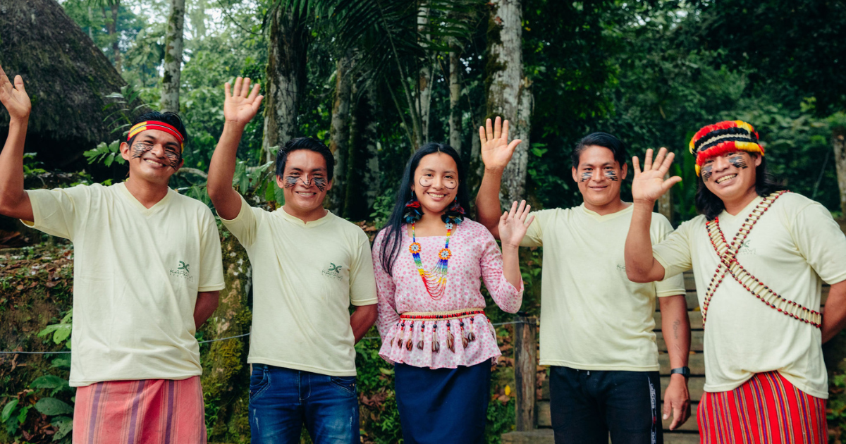Staff members at Kapawi Ecolodge