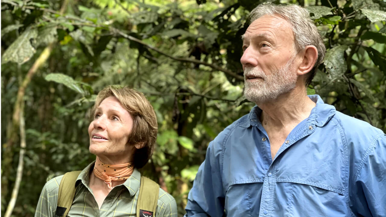 Lynne and Bill Twist in the Amazon Rainforest