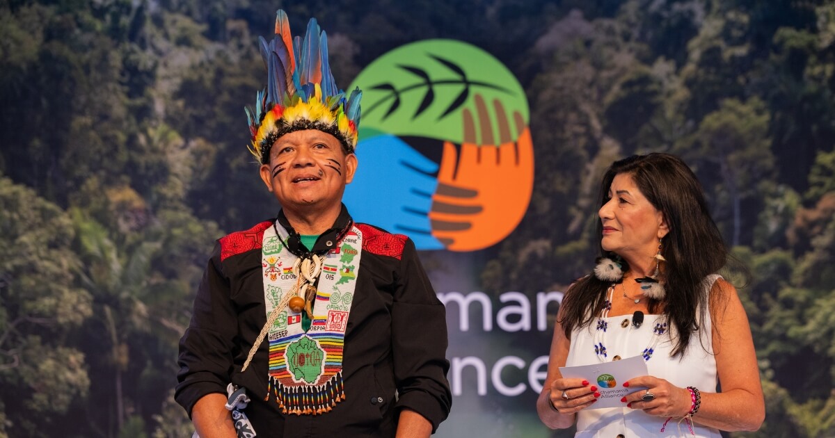  Gregorio shares the vision behind the Sacred Headwaters initiative. &nbsp;