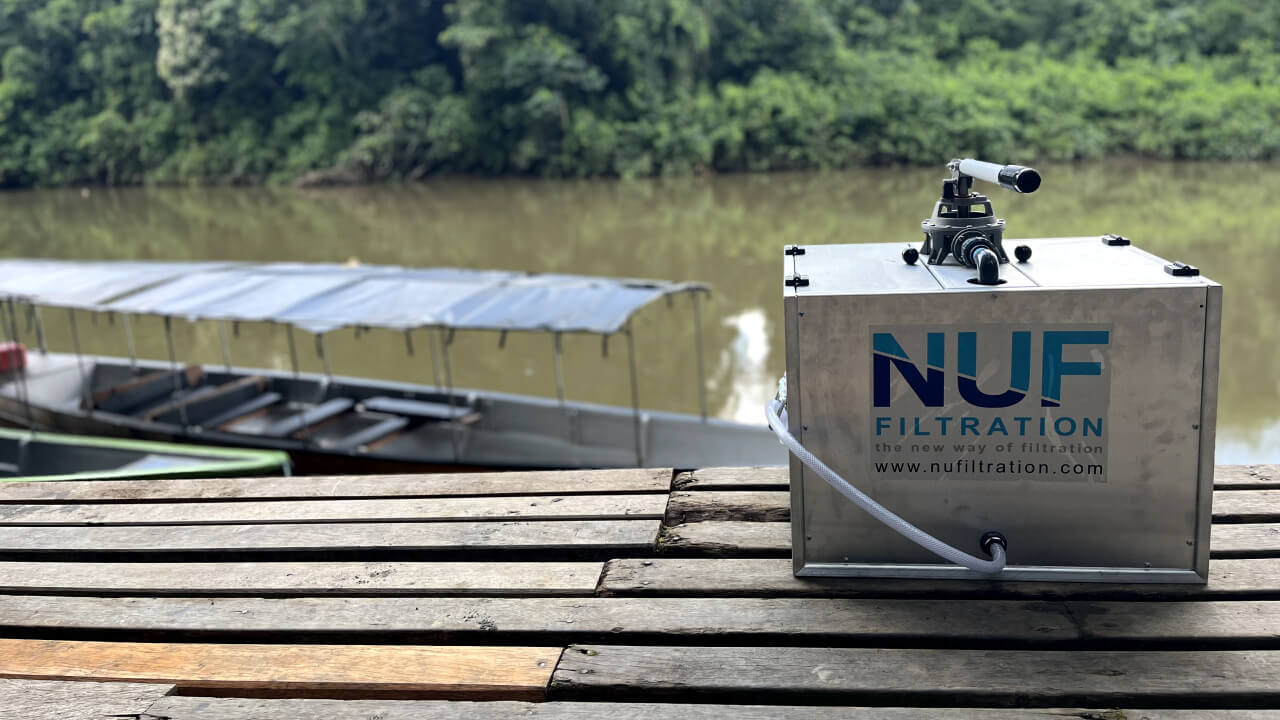 NUF Filtration arrives at Kapawi Community